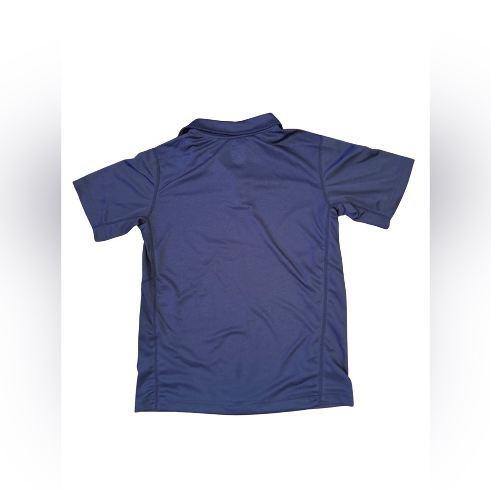 Nike Boys Dri FIT Navy Short Sleeve Tennis Polo Medium - Picture 4 of 4